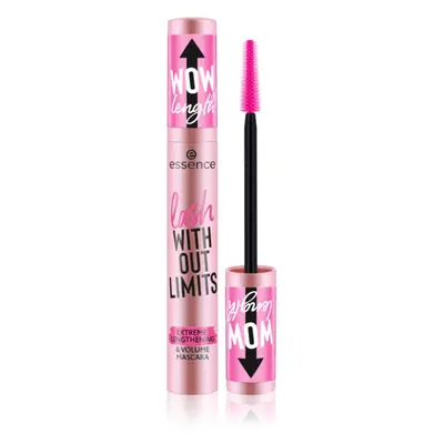 Essence lash WITHOUT LIMITS EXTREME objemová a prodlužující řasenka odstín Black 13 ml