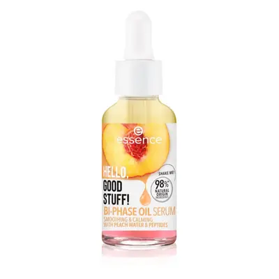 Essence Hello, Good Stuff! Peach Water & Peptides dvoufázové sérum 30 ml