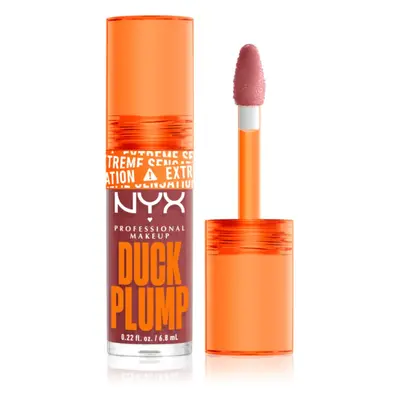 NYX Professional Makeup Duck Plump lesk na rty se zvětšujícím efektem odstín 08 Mauve Out Of My 