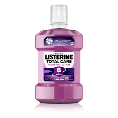 Listerine Total Care Teeth Protection ústní voda pro kompletní ochranu zubů 6 v 1 1000 ml