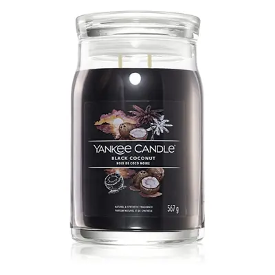 Yankee Candle Black Coconut vonná svíčka I. Signature 567 g