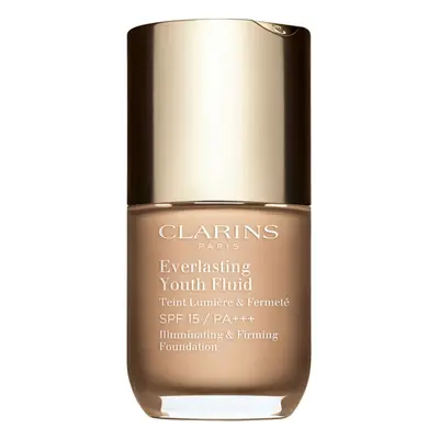 Clarins Everlasting Youth Fluid rozjasňující make-up SPF 15 odstín 108.3 Organza 30 ml