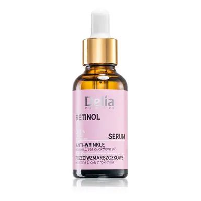 Delia Cosmetics Retinol protivráskové sérum na obličej, krk a dekolt 30 ml