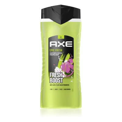 Axe Epic Fresh sprchový gel na obličej, tělo a vlasy 400 ml