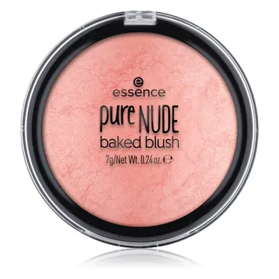 Essence pure NUDE baked pudrová tvářenka odstín 01 Shimmery Rose 7 g