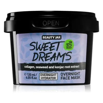 Beauty Jar Sweet Dreams noční pleťová maska pro rozjasnění a hydrataci 120 ml