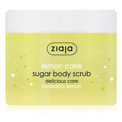 Ziaja Lemon Cake zjemňující cukrový peeling 300 ml