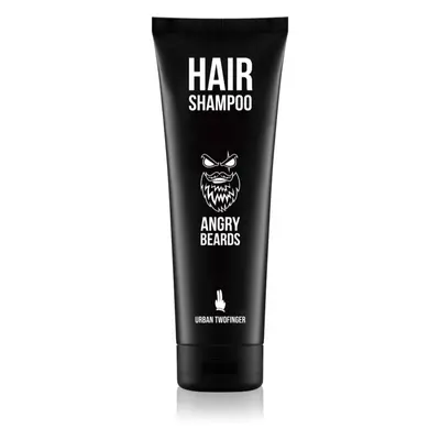 Angry Beards Urban Twofinger Shampoo osvěžující šampon na vlasy a vousy 230 ml