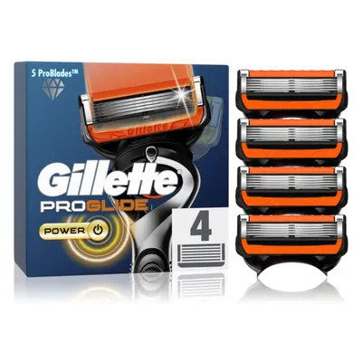 Gillette ProGlide Power náhradní břity 4 ks