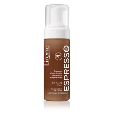 Lirene Perfect Tan samoopalovací pěna pro snědou pokožku na obličej a tělo 150 ml