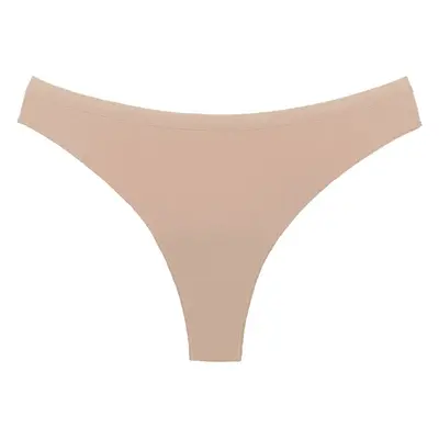 Snuggs Period Underwear Brazilian Light Tencel™ Lyocell Beige látkové menstruační kalhotky pro s