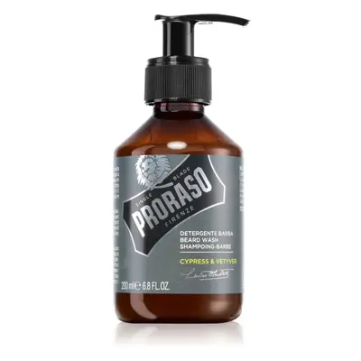 Proraso Cypress & Vetyver šampon na vousy 200 ml