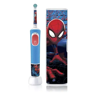 Oral B PRO Kids 3+ Spiderman elektrický zubní kartáček s pouzdrem pro děti 1 ks