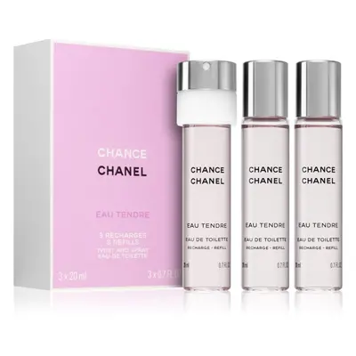 Chanel Chance Eau Tendre toaletní voda pro ženy 3x20 ml