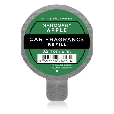 Bath & Body Works Mahogany Apple vůně do auta náhradní náplň 6 ml