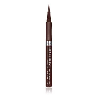 L’Oréal Paris Infaillible Grip 27H Precision Felt oční linky ve fixu odstín Brown 1 ml