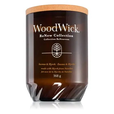 Woodwick Incense & Myrrh vonná svíčka 368 g