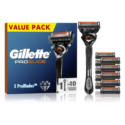 Gillette ProGlide holicí strojek + náhradní břity 10 ks