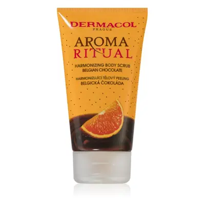 Dermacol Aroma Ritual Belgian Chocolate tělový peeling 150 ml