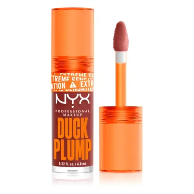 NYX Professional Makeup Duck Plump lesk na rty se zvětšujícím efektem odstín 06 Brick Of Time 7 