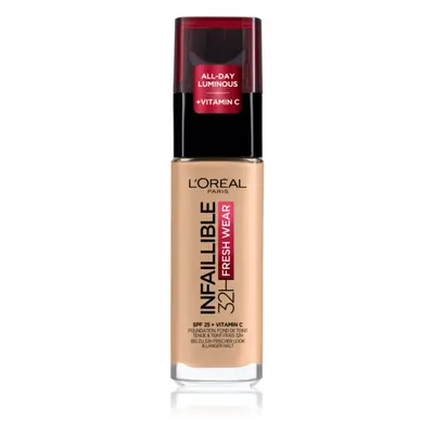 L’Oréal Paris Infaillible 32H Fresh Wear dlouhotrvající tekutý make-up odstín 120 Vanilla 30 ml