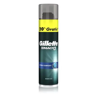 Gillette Mach3 Extra Comfort gel na holení pro muže 240 ml