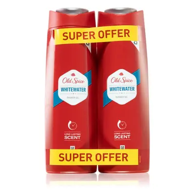 Old Spice Whitewater sprchový gel pro muže 2x400 ml