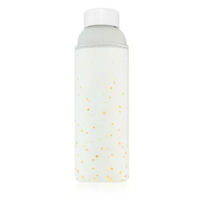 Waterdrop Glass Snow skleněná láhev na vodu (limitovaná edice) 600 ml