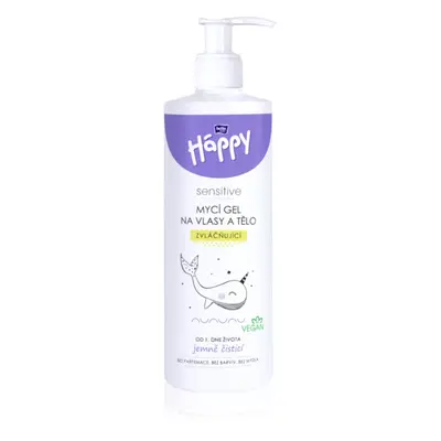 Bella Baby Happy Sensitive mycí gel na tělo a vlasy pro děti 400 ml