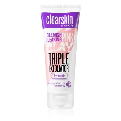 Avon Clearskin Blemish Clearing čisticí pleťový peeling proti akné 75 ml