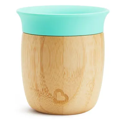 Munchkin Bambou Open Cup hrnek 6 m+ Turquoise 150 ml