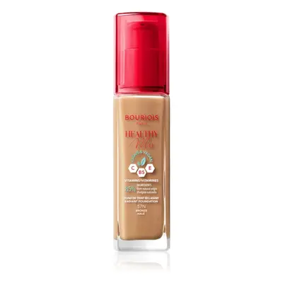 Bourjois Healthy Mix rozjasňující hydratační make-up 24h odstín 57N Bronze 30 ml