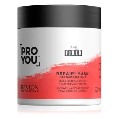 Revlon Professional Pro You The Fixer hloubkově regenerační maska pro namáhané vlasy a vlasovou 