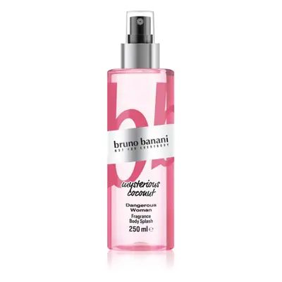 Bruno Banani Dangerous Woman Mysterious Coconut osvěžující tělový sprej pro ženy 250 ml