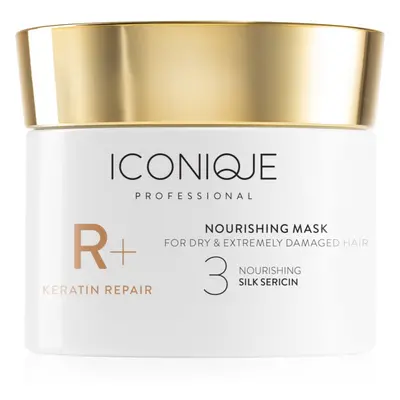 ICONIQUE Professional R+ Keratin repair Nourishing mask obnovující maska pro suché a poškozené v