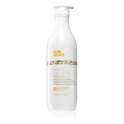 Milk Shake Sweet Camomile vyživující kondicionér pro blond vlasy bez parabenů 1000 ml