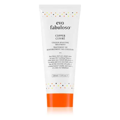 EVO Fabuloso Colour Boosting Treatment kondicionér pro zvýraznění barvy vlasů odstín Copper 220 