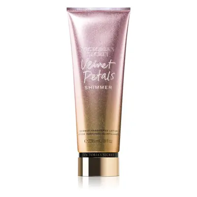 Victoria's Secret Velvet Petals Shimmer tělový krém pro ženy 236 ml