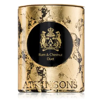 Atkinsons Rum & Chestnut Duet vonná svíčka 200 g