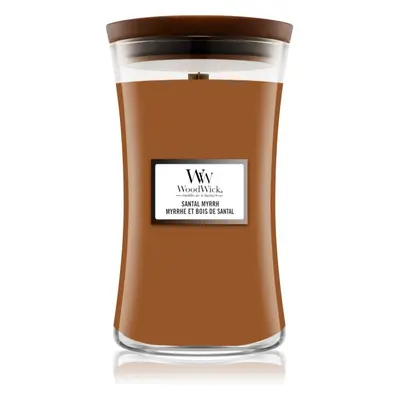 Woodwick Santal Myrrh vonná svíčka 610 g