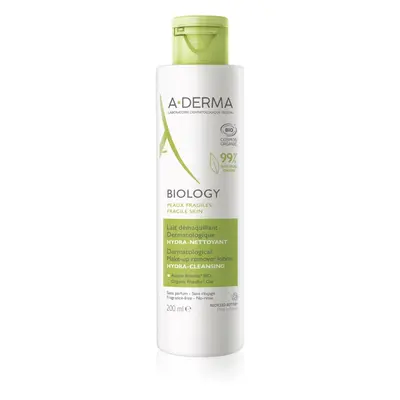 A-Derma Biology hydratační odličovací mléko 200 ml