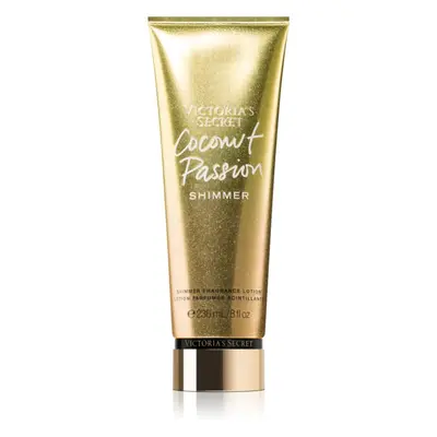 Victoria's Secret Coconut Passion Shimmer tělové mléko pro ženy 236 ml