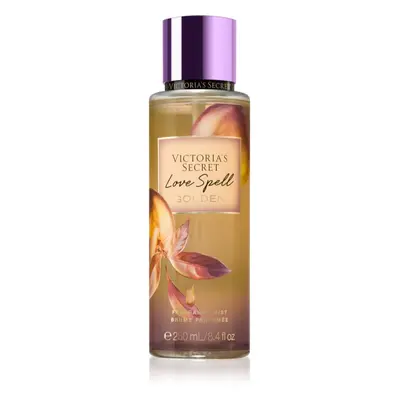 Victoria's Secret Velvet Petals Golden tělový sprej pro ženy 250 ml