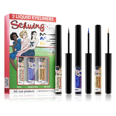 theBalm Schwing® Trio tekuté oční linky