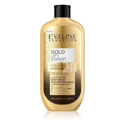 Eveline Cosmetics Gold Lift Expert vyživující tělový krém se zlatem 350 ml