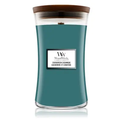 Woodwick Evergreen Cashmere vonná svíčka 610 g