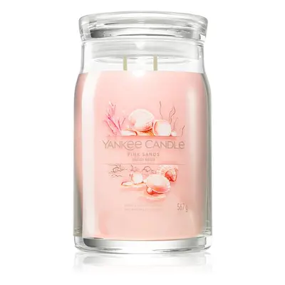 Yankee Candle Pink Sands vonná svíčka Signature 567 g