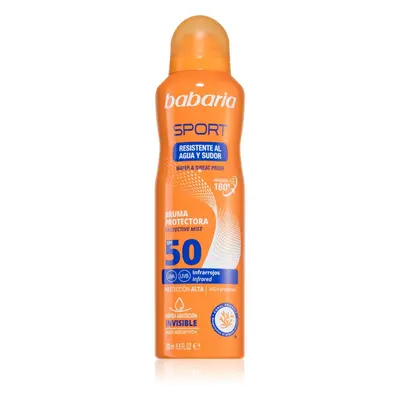 Babaria Sport ochranný sprej na opalování SPF 50 200 ml