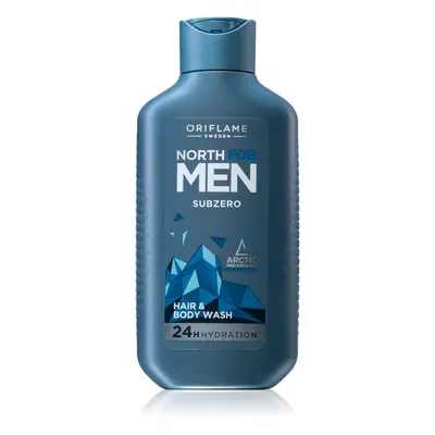 Oriflame North for Men Subzero šampon a sprchový gel 2 v 1 pro muže 250 ml