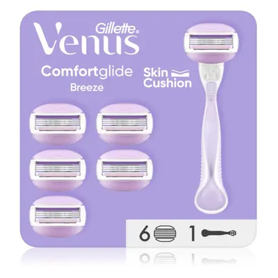 Gillette Venus ComfortGlide Breeze náhradní břity 6 ks